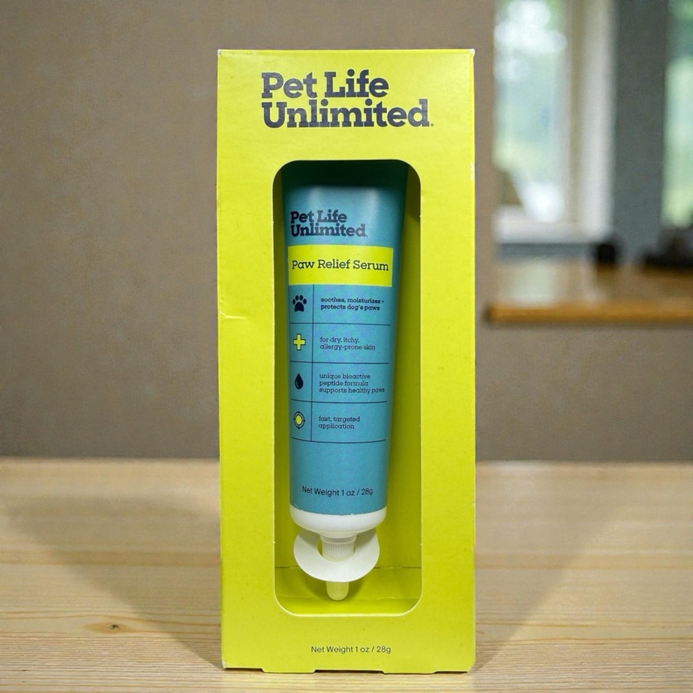 Pet Life Paw Relief Serum Moisturizer for Dry‎ Itchy Cracked Paws For Dogs 1 oz